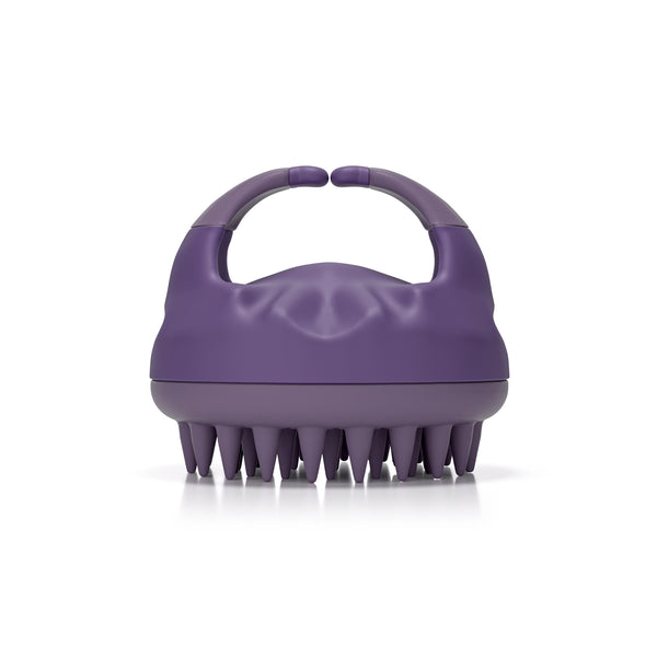 FOLIGAIN Scalp Therapy Exfoliator & Massager in Purple