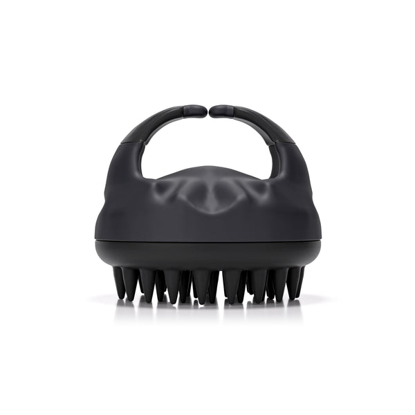 FOLIGAIN Scalp Therapy Exfoliator & Massager in Black