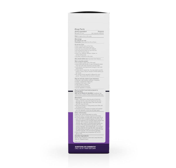 FOLIGAIN Minoxidil 2% Hair Regrowth Foam For Women 3 Month Supply - FOLIGAIN UK