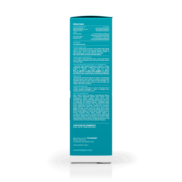 FOLIGAIN Advanced Hair Regrowth Hair Shampoo Minoxidil 2% - FOLIGAIN UK