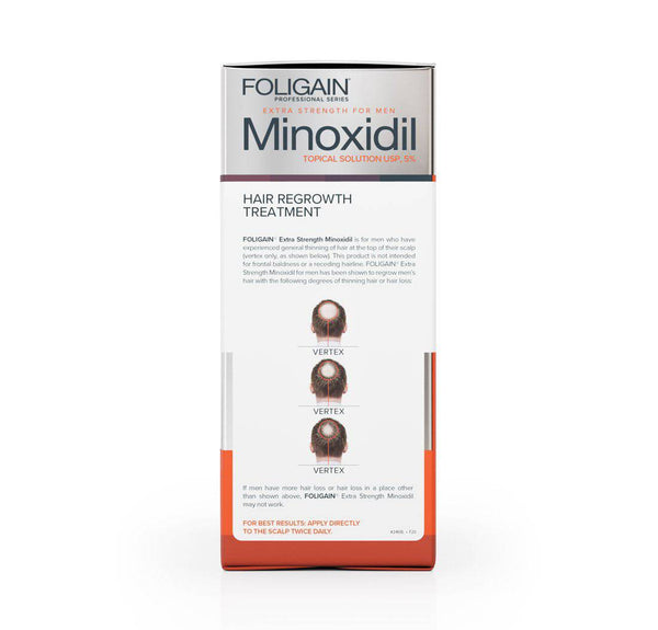 FOLIGAIN Minoxidil 5% Hair Regrowth Treatment For Men 6 Month Supply