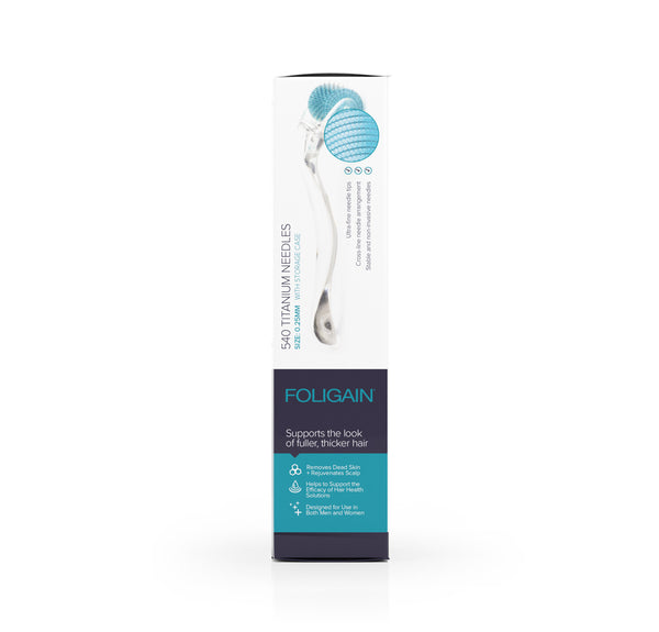 FOLIGAIN Hair & Scalp Roller 0.25 Titanium Needles
