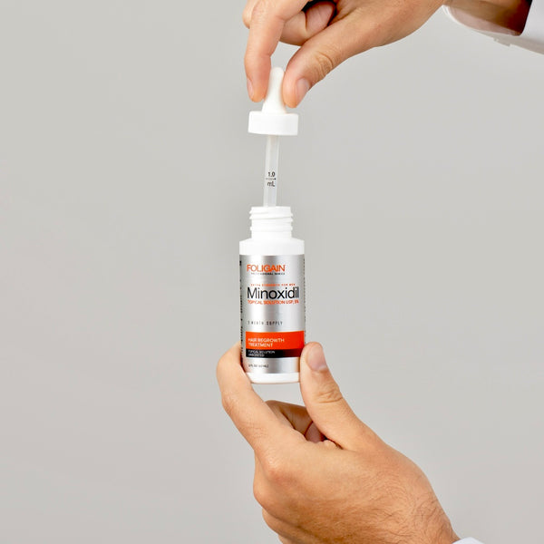 FOLIGAIN Minoxidil 5% Hair Regrowth Treatment For Men 3 Month Supply