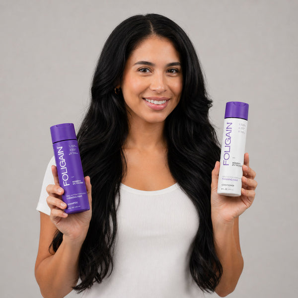 FOLIGAIN Hair Growth Shampoo + Conditioner Kit For Women - FOLIGAIN UNITED KINGDOM
