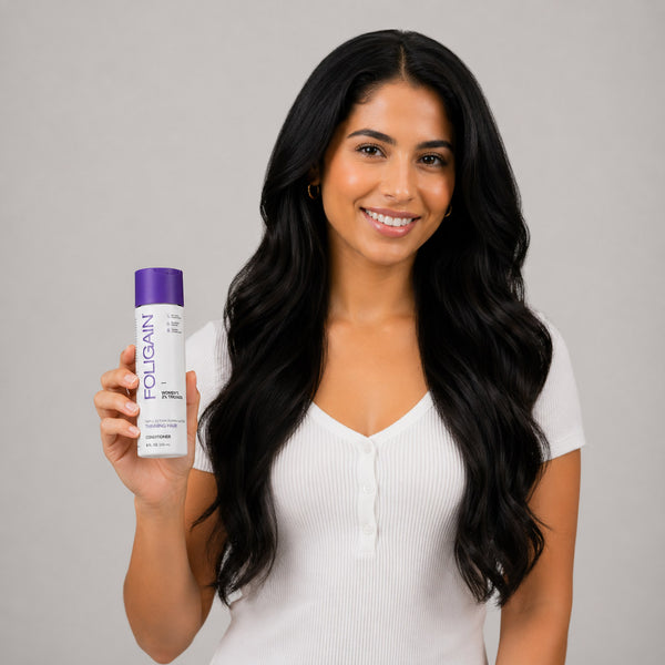 FOLIGAIN Triple Action Conditioner For Thinning Hair For Women with 2% Trioxidil - FOLIGAIN UNITED KINGDOM