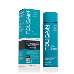 FOLIGAIN® Advanced Hair Regrowth Hair Shampoo Minoxidil 2% + TRIOXIDIL® 2% - FOLIGAIN UNITED KINGDOM