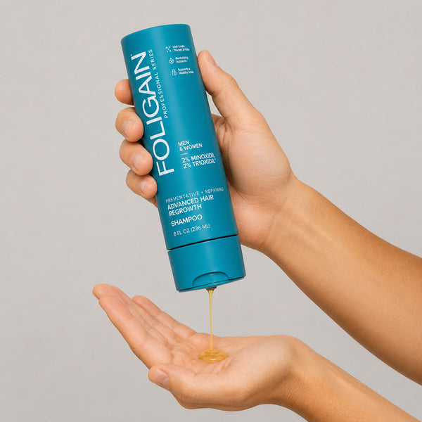 FOLIGAIN® Advanced Hair Regrowth Hair Shampoo Minoxidil 2% + TRIOXIDIL® 2% - FOLIGAIN UNITED KINGDOM