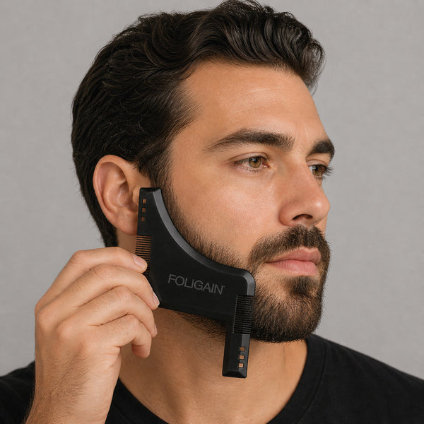 FOLIGAIN® Beard Shaping Tool For All Beard Styles - FOLIGAIN UNITED KINGDOM