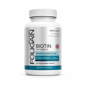 FOLIGAIN® Biotin Fast Dissolve Supplement For Healthier-Looking Hair - FOLIGAIN UNITED KINGDOM