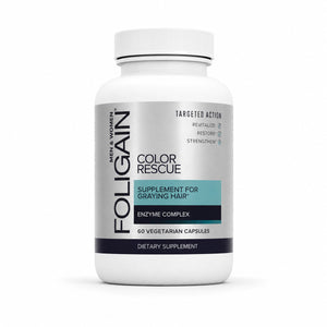 FOLIGAIN® Color Rescue Supplement For Graying Hair - FOLIGAIN UNITED KINGDOM