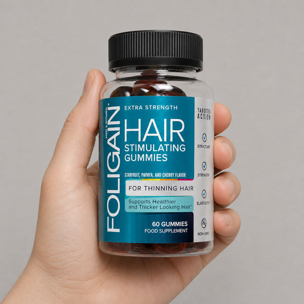 FOLIGAIN® Hair Stimulating Gummies - FOLIGAIN UNITED KINGDOM