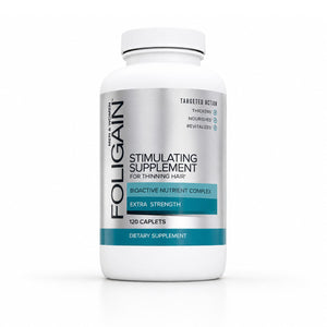 FOLIGAIN® Stimulating Supplement For Thinning Hair 120 Caplets - FOLIGAIN UNITED KINGDOM