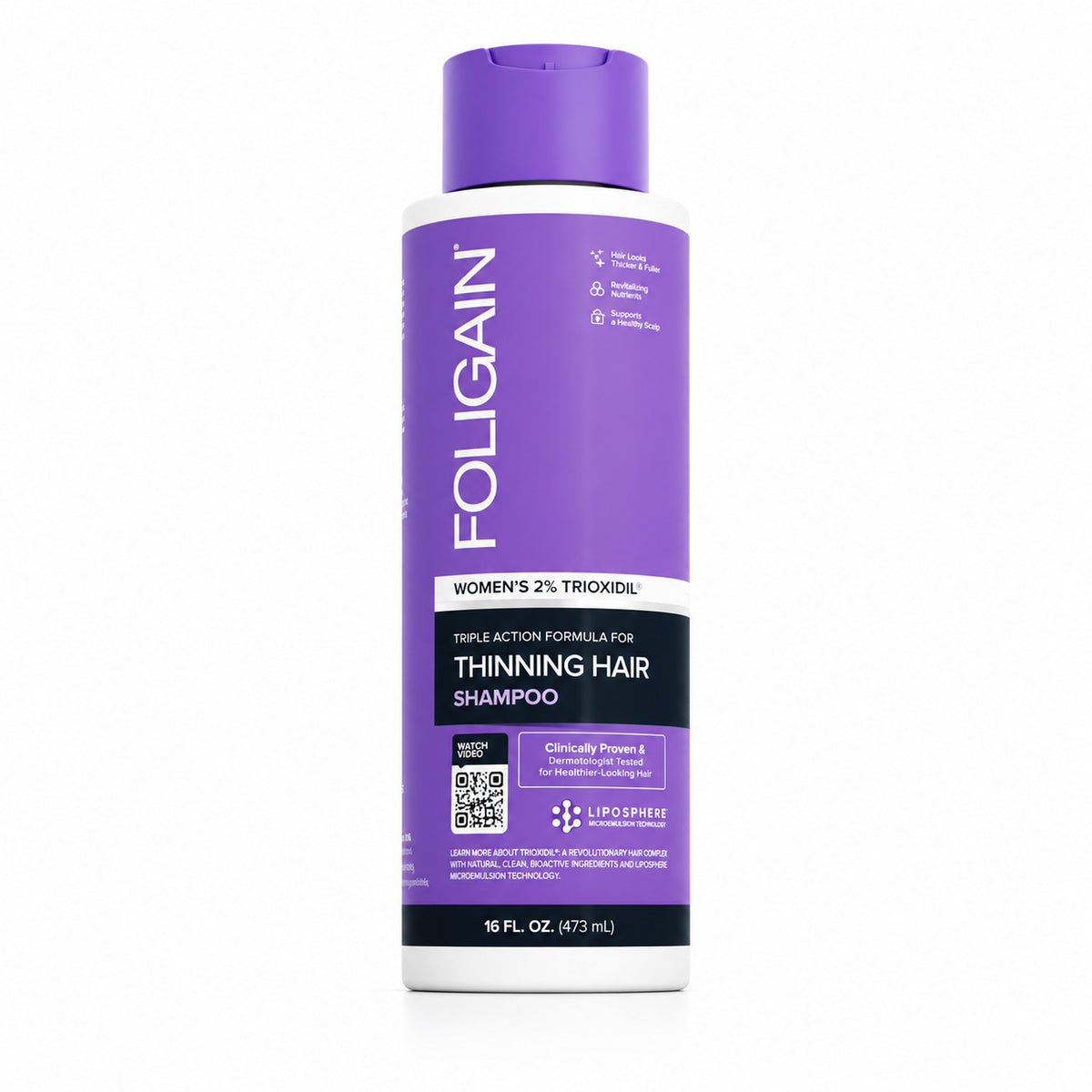 ® Triple Action Shampoo Thinning Hair 2% TRIOXIDIL®