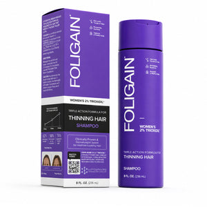 FOLIGAIN® Triple Action Shampoo For Thinning Hair For Women with 2% TRIOXIDIL® - FOLIGAIN UNITED KINGDOM