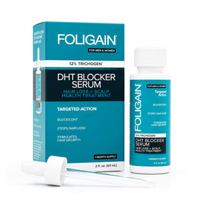 FOLIGAIN® Hair Regrowth DHT Blocker Serum with 12% Trichogen® - FOLIGAIN UNITED KINGDOM