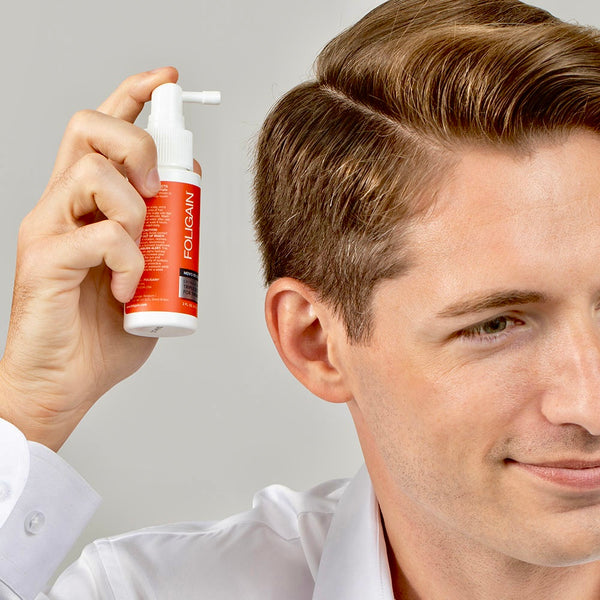 FOLIGAIN Triple Action Complete Formula For Thinning Hair For Men 10% Trioxidil